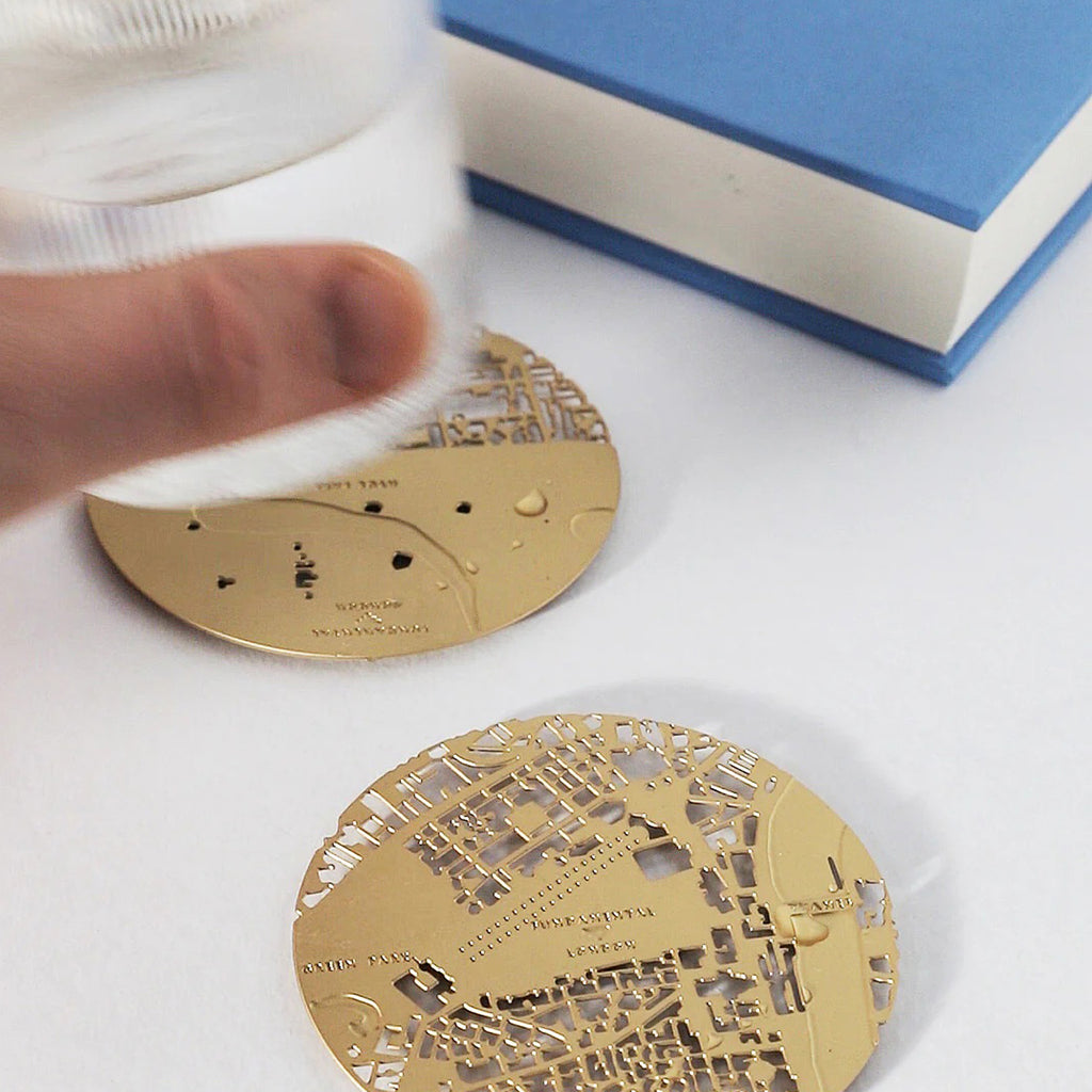 Souvenir Coasters LON - BER - PAR