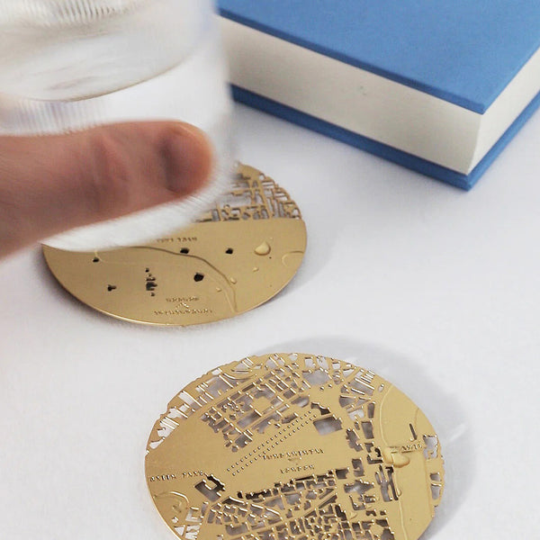 Souvenir Coasters LON - BER - PAR