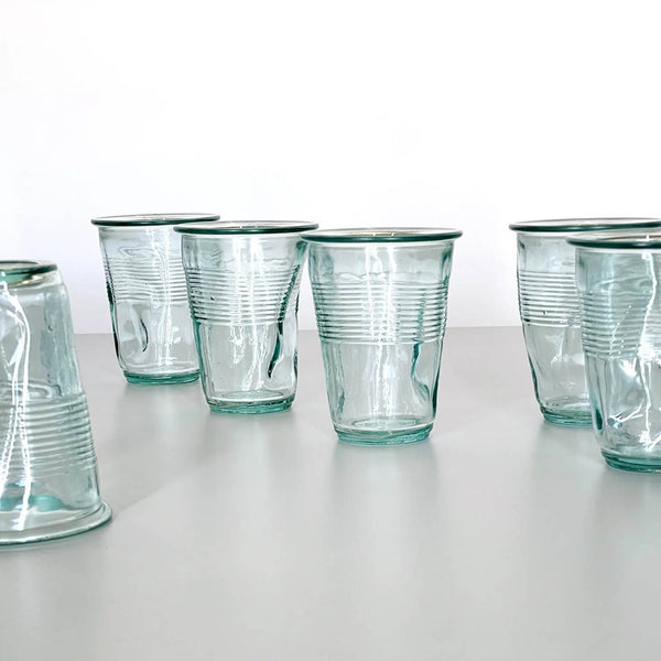 Crinkled Glass