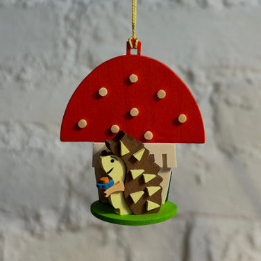 Toadstool with Hedgehog