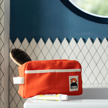 YKRA Wash Dopp Bag Orange