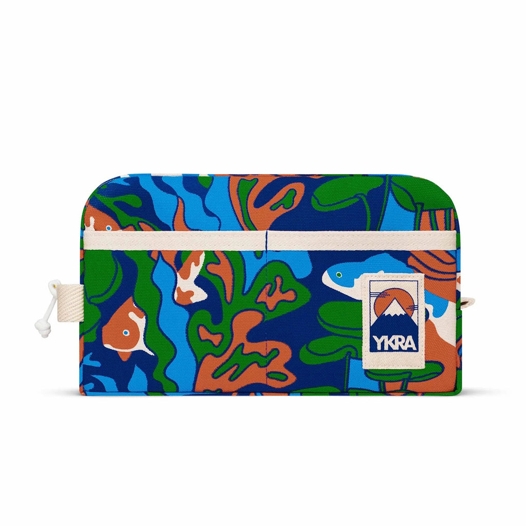 YKRA Toiletry Bag TRIPPY FISH
