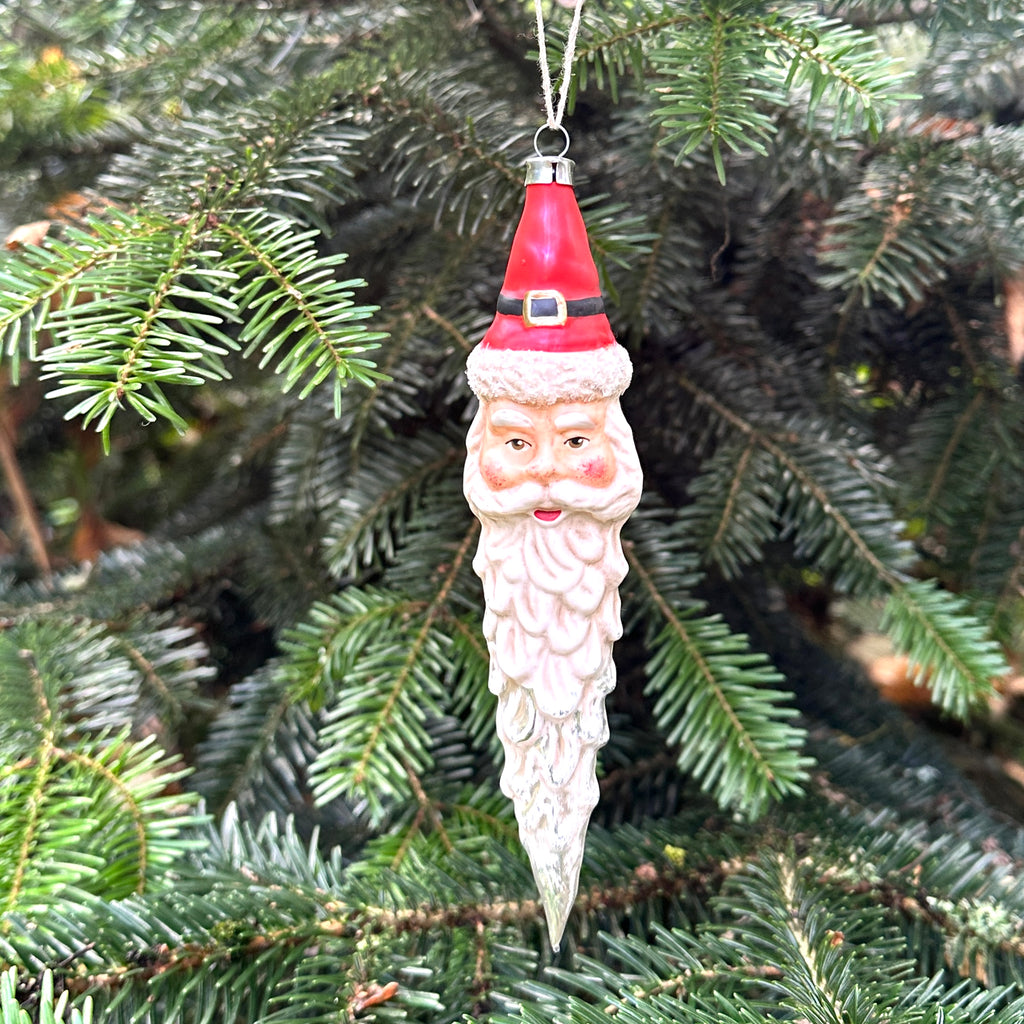 Santa Icicle Tree Decoration