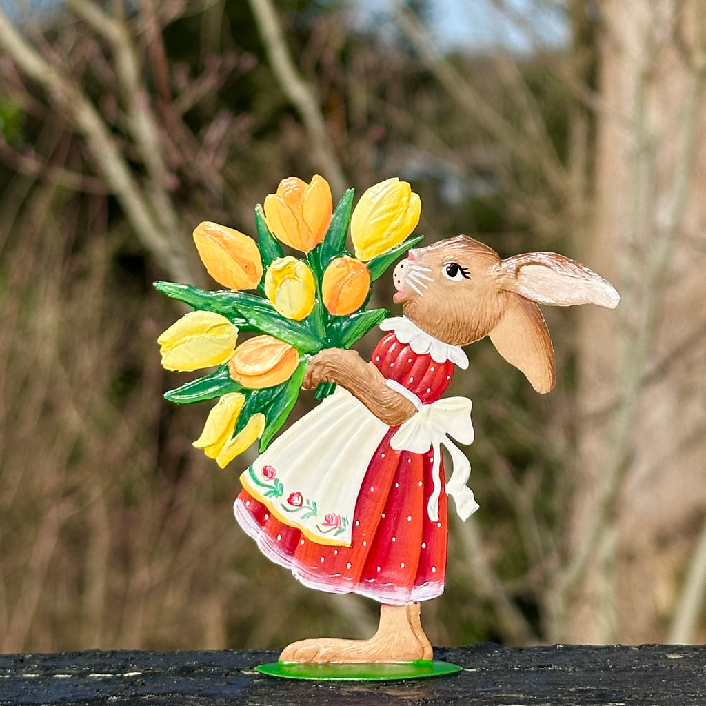 Bunny with Red Dress