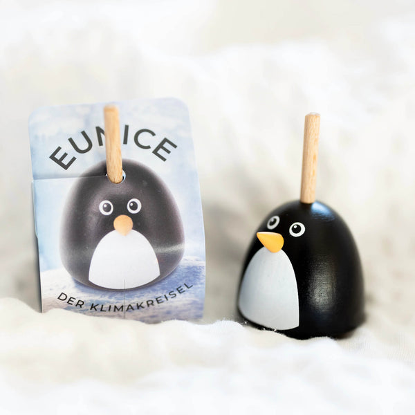Eunice the Penguin Spinning Top