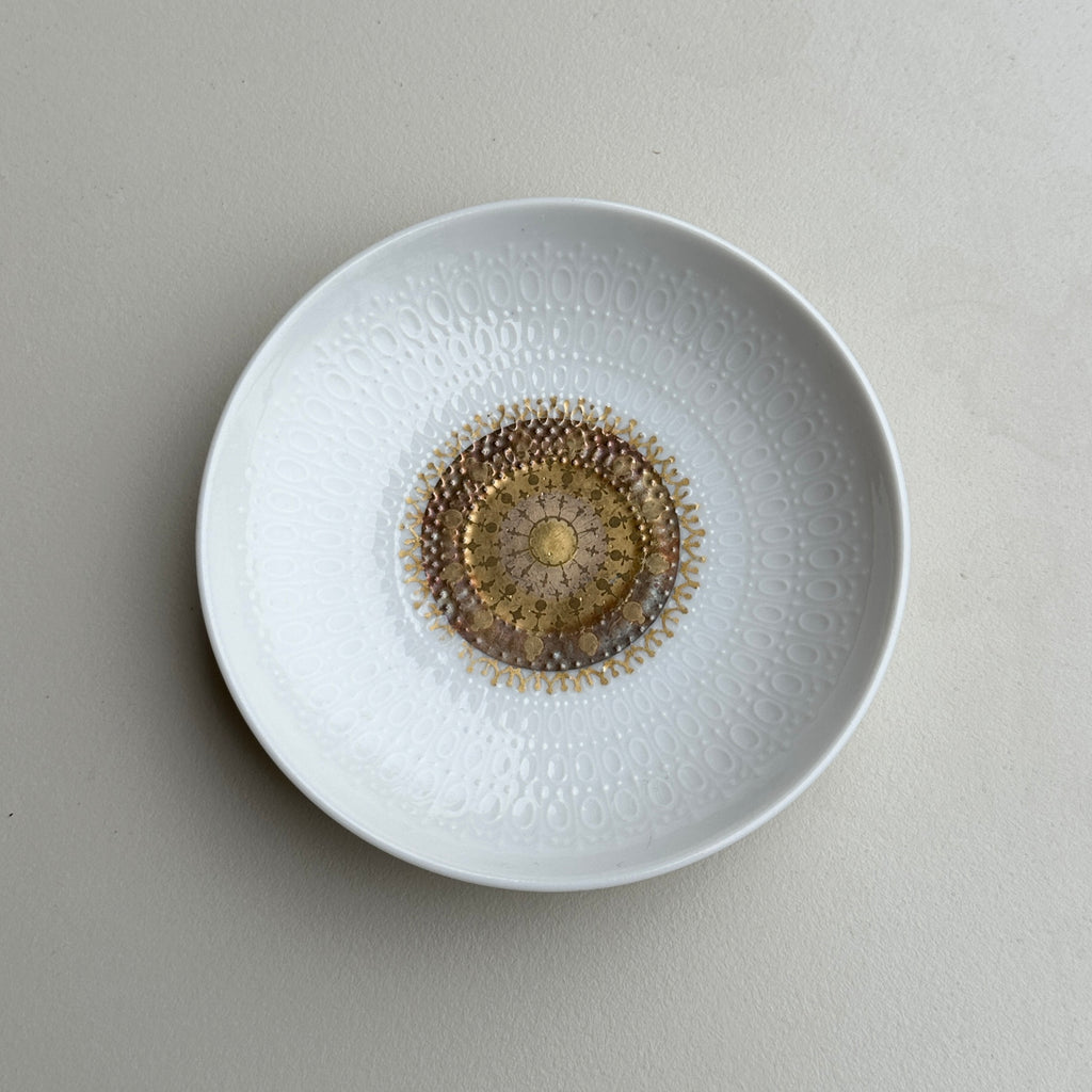 1970‘s Bjørn Wiinblad Quatre Couleurs Pin Dish