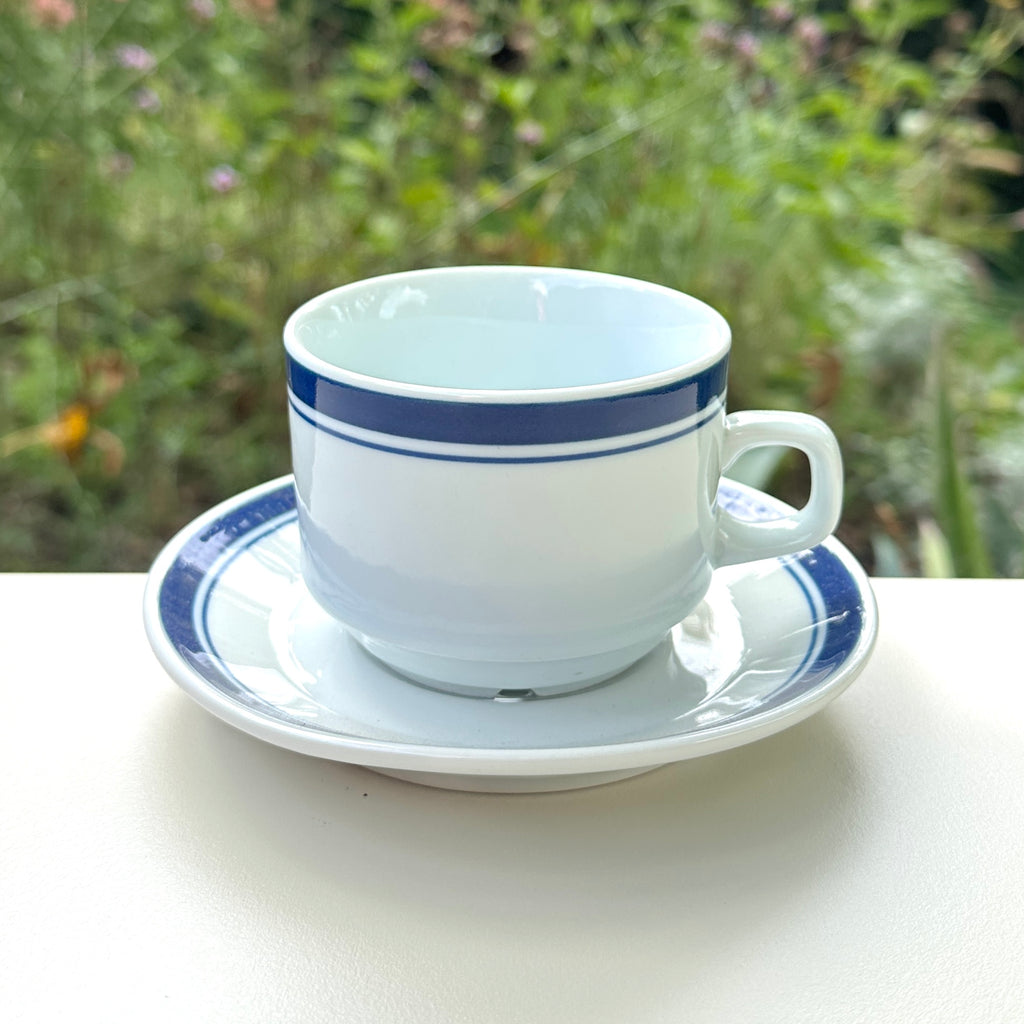 Vintage GDR RATIONELL Cup and Saucer