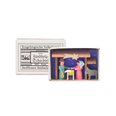 Matchbox Miniature Nativity Scene