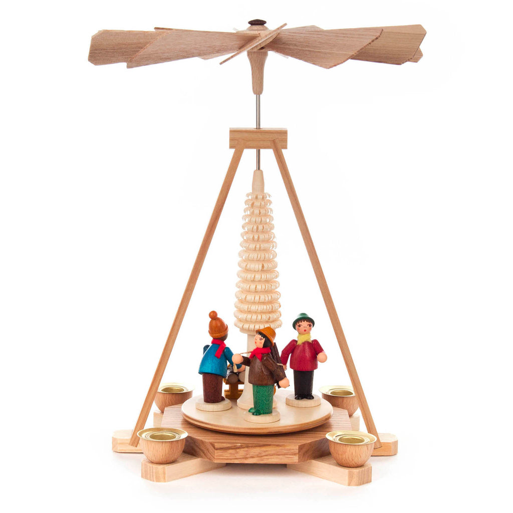 Rotating Pyramid Woodland People