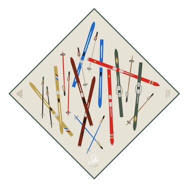 Ski Club Tea Towel/Bandana