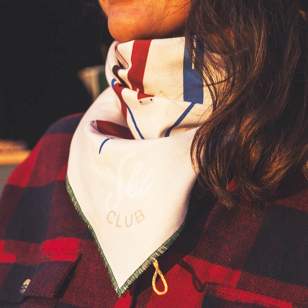 Ski Club Tea Towel/Bandana