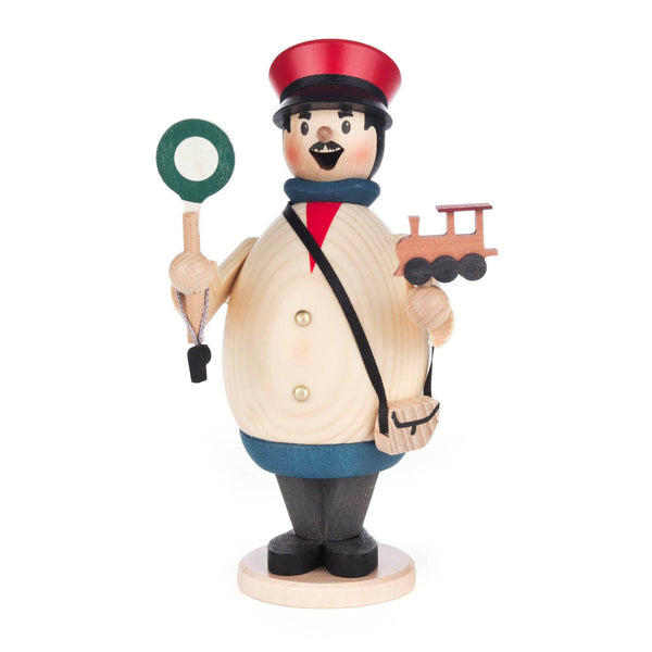 Räuchermännchen Train Conductor