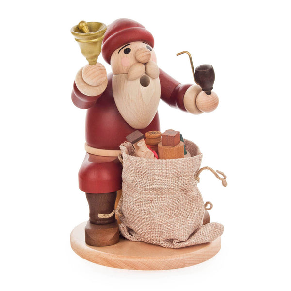 Räuchermännchen Santa with Bell