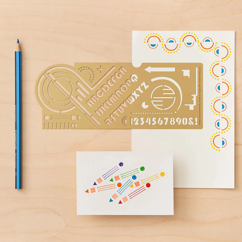 Bauhaus Design Stencil