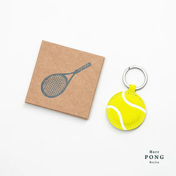 Tennis Ball Keyring