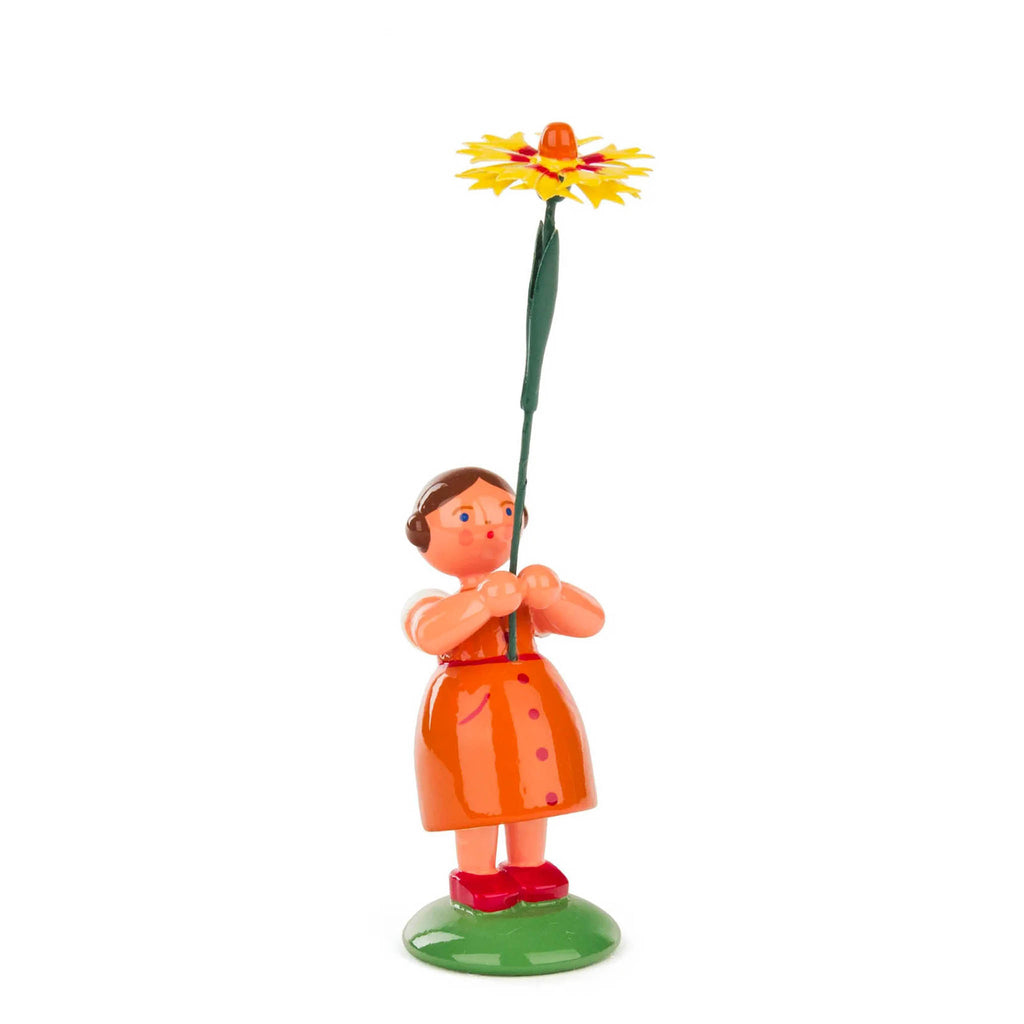 Flower Girl with Coreopsis