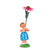 Flower Girl with Echinacea
