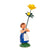Flower Girl with Trollius
