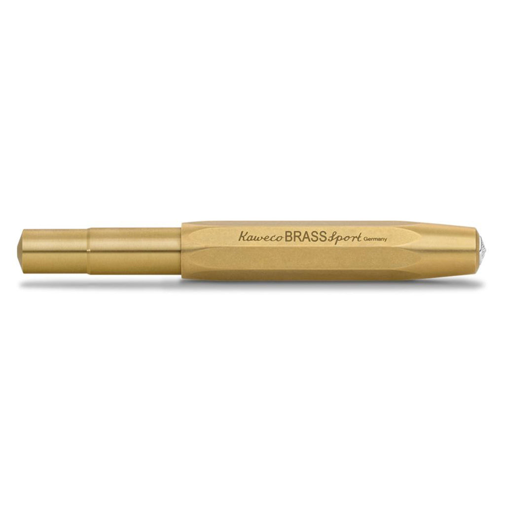 Brass Kaweco Sport Fountain Pen