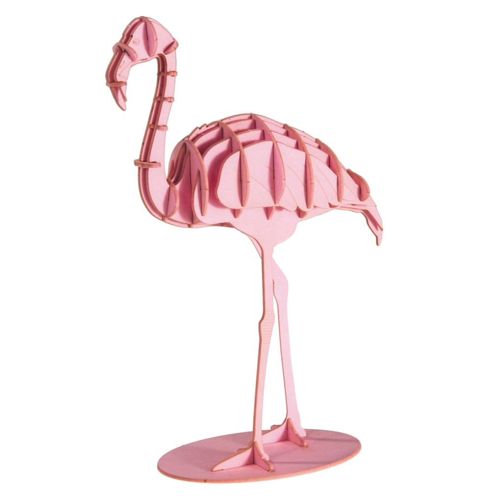 3D Paper Flamingo