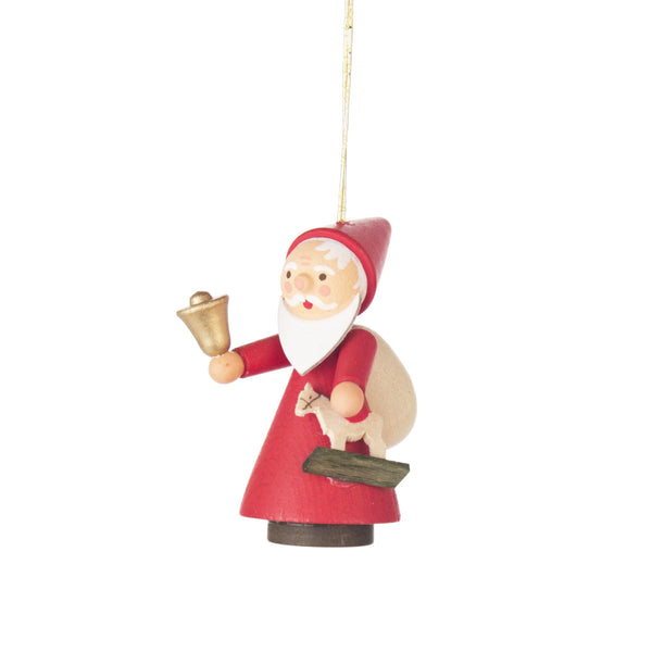 Santa with Bell Tree Decoration