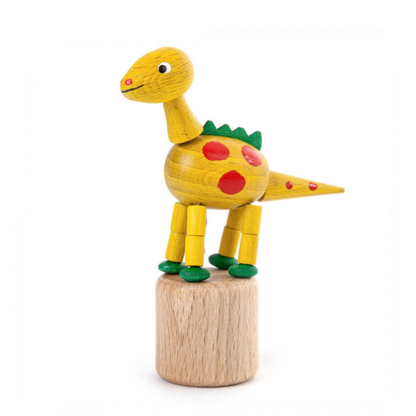 Wackeltier Dino Yellow
