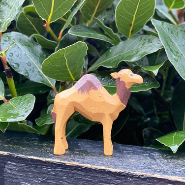 Miniature Wooden Dromedary
