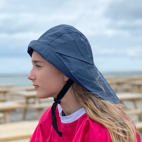 Navy Südwester Rain Hat