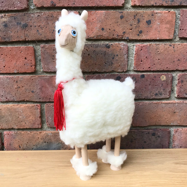 Cream Mini Alpaca
