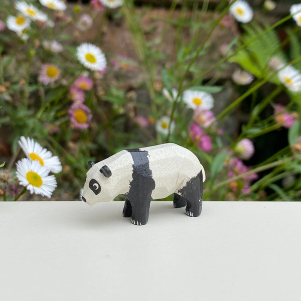 Miniature Wooden Panda
