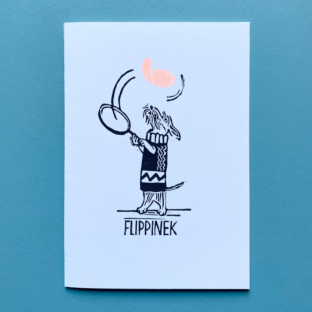 Lino Cut Card - Flippinek