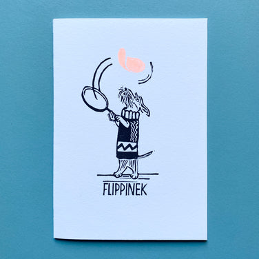 Lino Cut Card - Flippinek